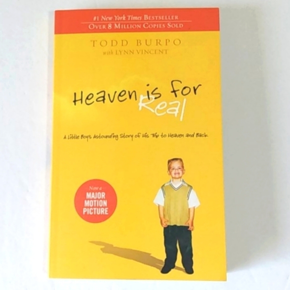 Todd Burpo HEAVEN IS FOR REAL PAPERBACK BOOK - Picture 4 of 11